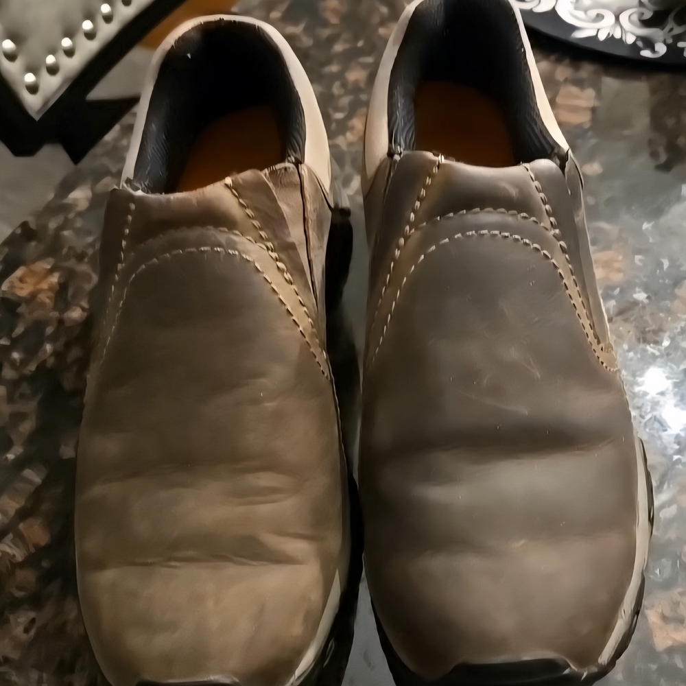 Men's Brown Slip-On Shoes